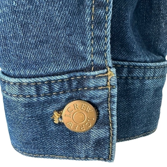J.CREW BUTTON UP DENIM JEAN JACKET SIZE S - Picture 5 of 16